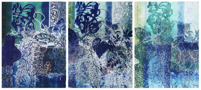 Echo Presse 7657 - a Paint Artowrk by Irene Mamiye